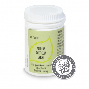 Homeopatikum týdne: Acidum aceticum AKH