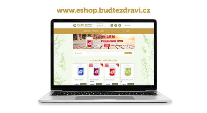 Máme e-shop