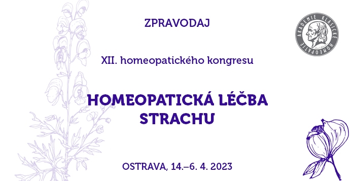 Kongresový zpravodaj - XII. homeopatický kongres duben 2023