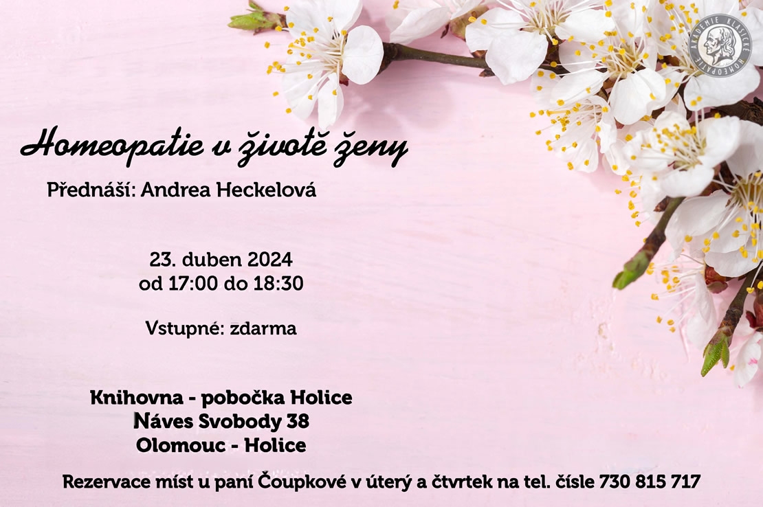 Homeopatie v životě ženy