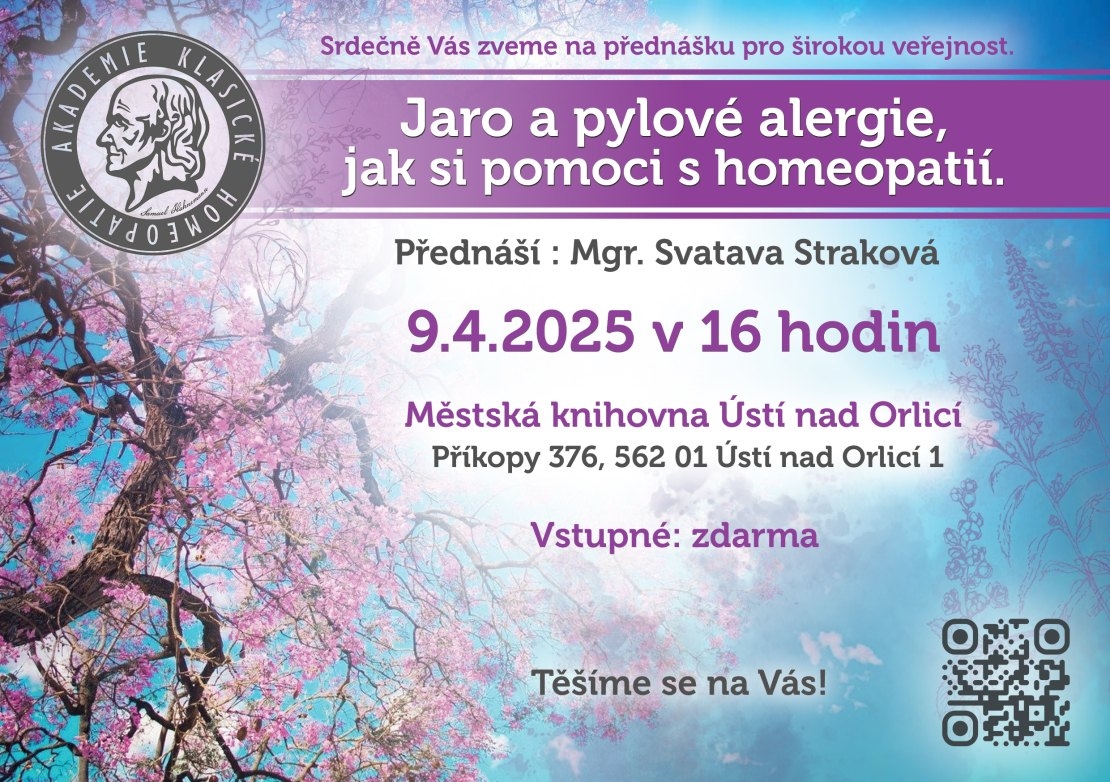 Jaro a pylové alergie, jak si pomoci s homeopatií
