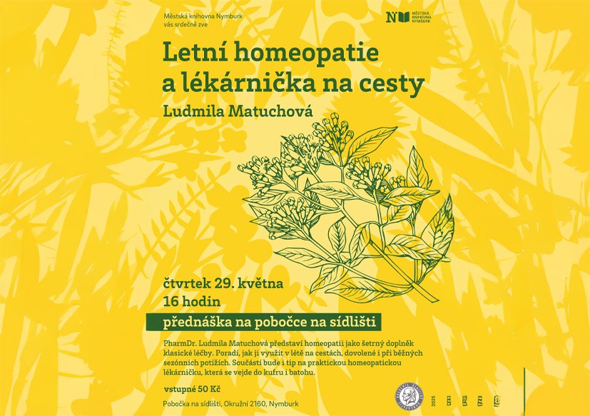 Letní homeopatie a lékárnička na cesty