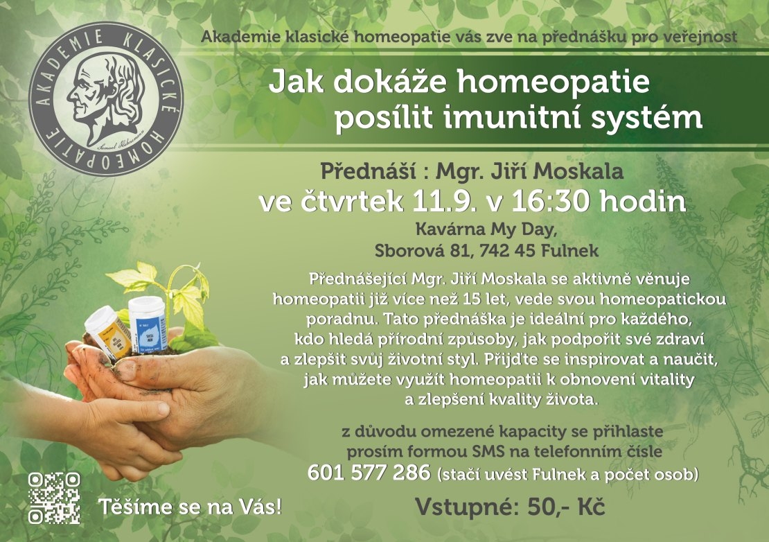Jak dokáže homeopatie posílit imunitní systém