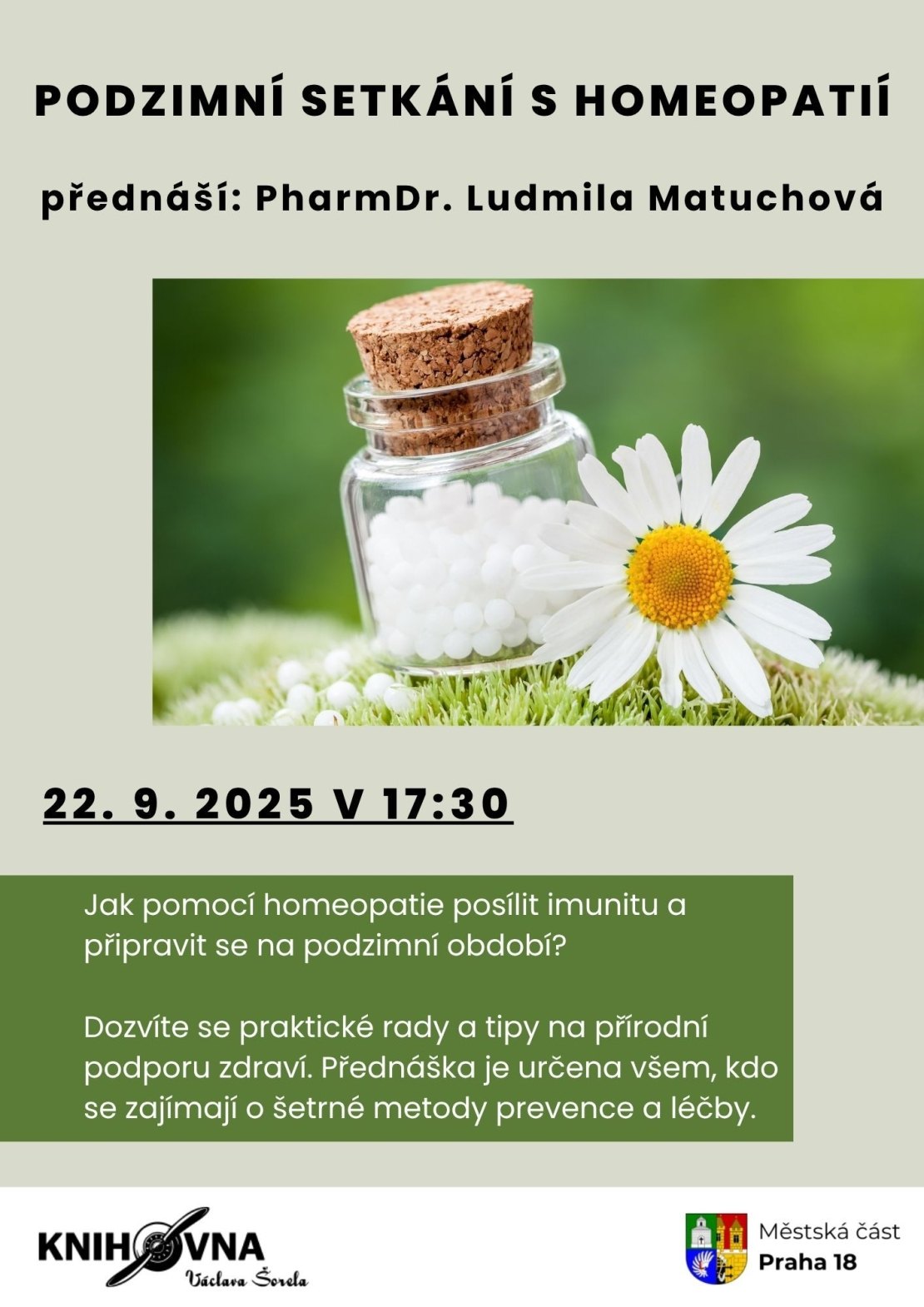 Podzimní setkání s homeopatií