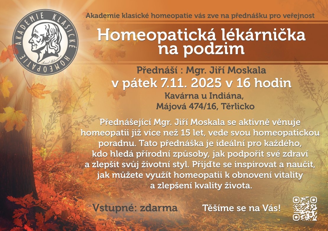 Homeopatická lékárnička na podzim