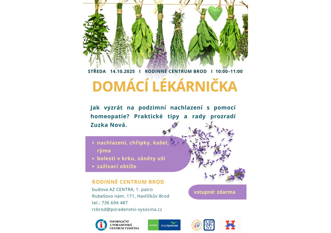 Domácí lékárnička – Jak vyzrát na podzimní nachlazení s pomocí homeopatie?