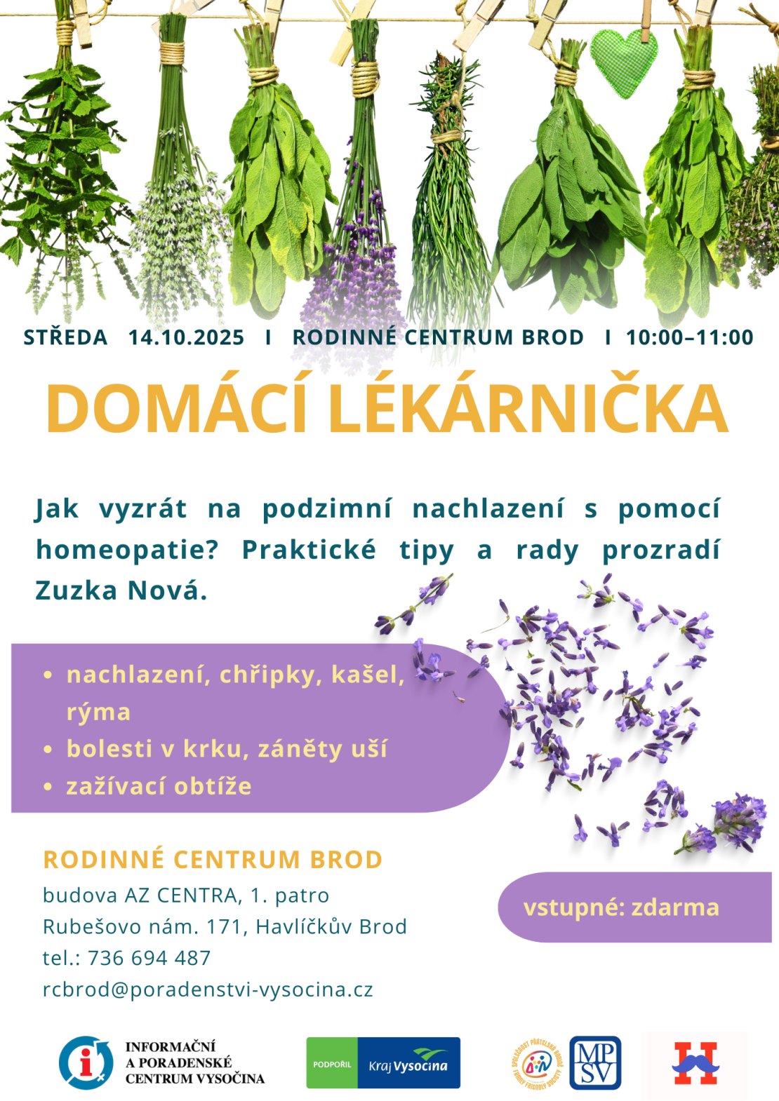 Domácí lékárnička – Jak vyzrát na podzimní nachlazení s pomocí homeopatie?