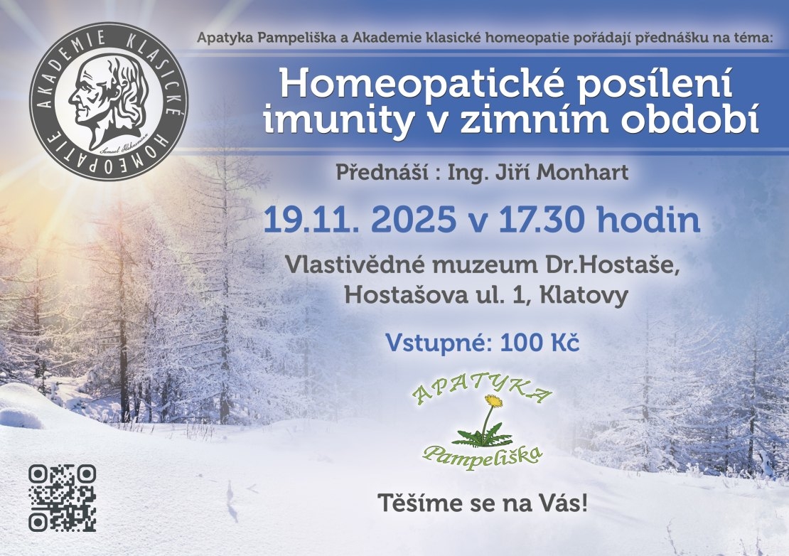 Homeopatické posílení imunity v zimním období