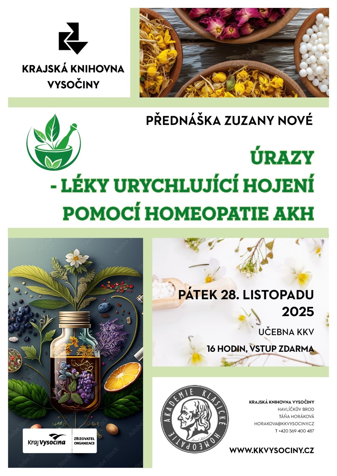 Úrazy – léky urychlující hojení pomocí homeopatie AKH