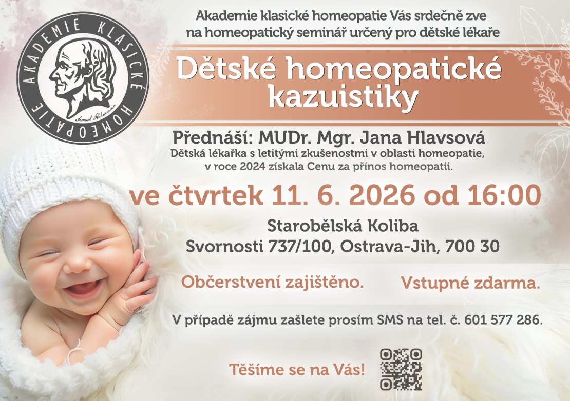 Dětské homeopatické kazuistiky