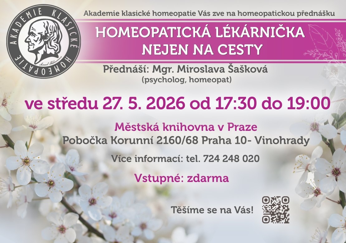 Homeopatická lékárnička nejen na cesty