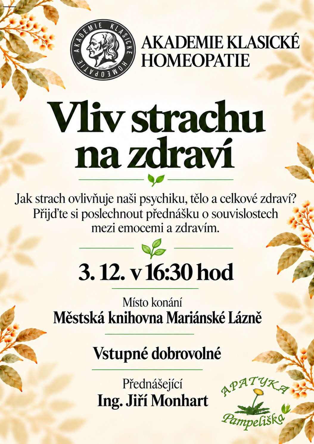 Vliv strachu na zdraví