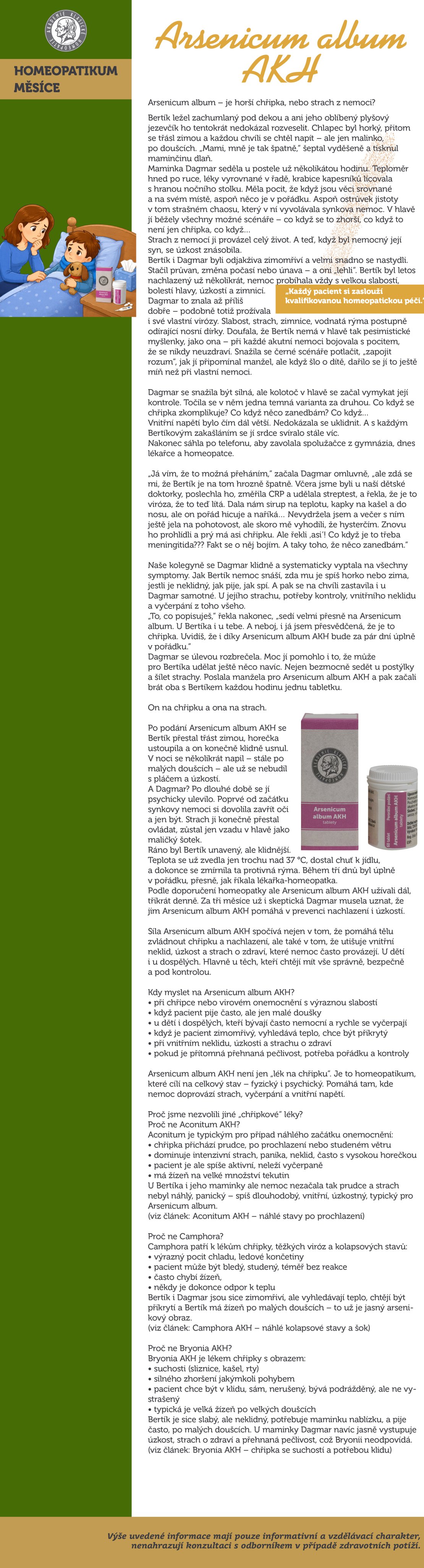 Arsenicum album AKH