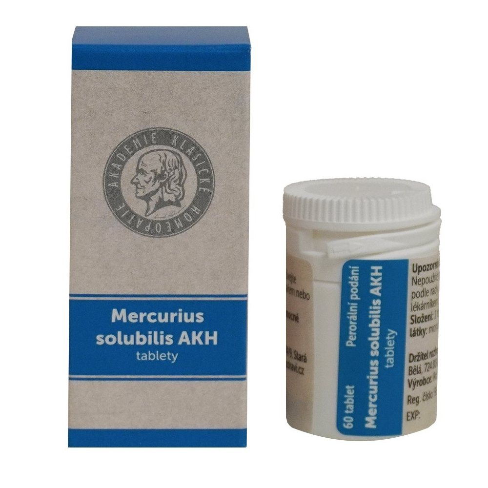 Mercurius solubilis AKH tablety